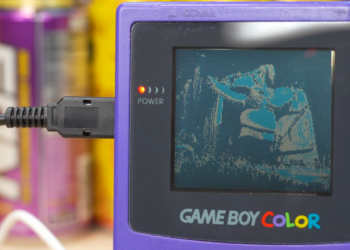 Game Boy Color Streams Live Video via Raspberry Pi Pico Connection